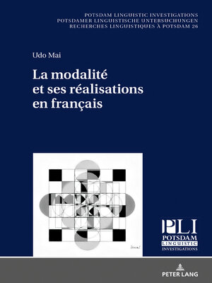 cover image of La modalité et ses réalisations en français